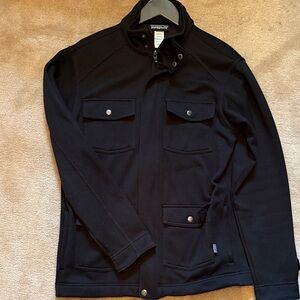Patagonia Black Military style soft Jacket